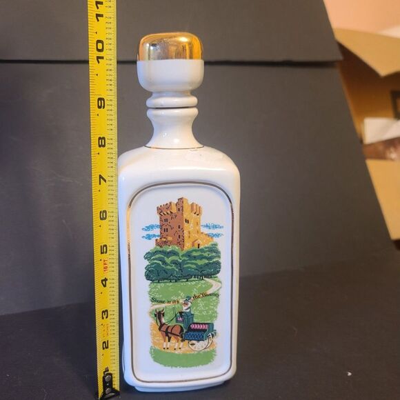 1970 Stitzel‎ Weller Old Fitzgerald Blarney Bottle Gaelic Irish Ireland Decanter - Picture 9 of 10